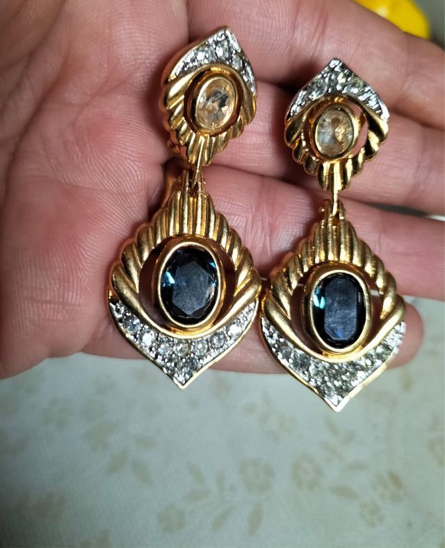 Espectuliar pendientes aniguos vintage