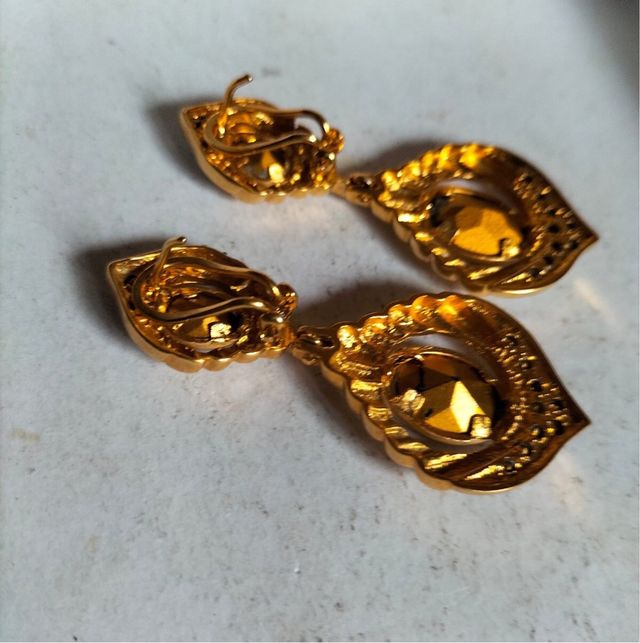 Espectuliar pendientes aniguos vintage