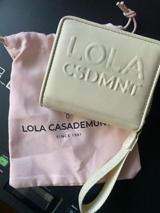 Cartera LOLA CASADEMUNT  monedero billetero