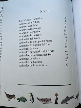 Atlas ilustrado de los animales