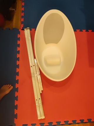 Bañera cubo bebe anticolicos