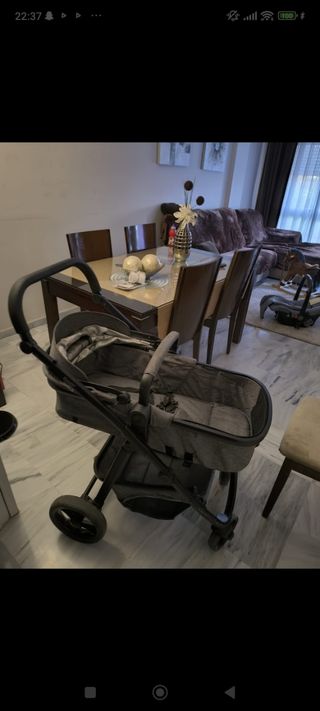 Carro bebé tres piezas