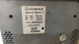 Radio CD mercedes w 211