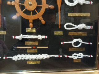 Cuadro nudos marineros.