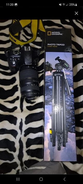 Cámara Nikon completa ✅️ 