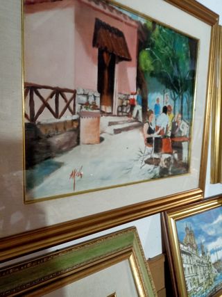 Quadro pittura olio
