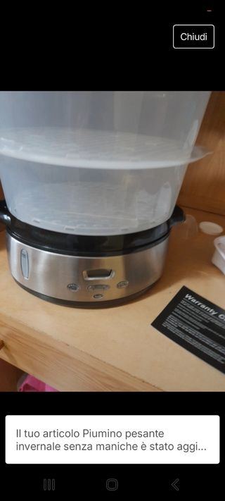 Vaporiera elettrica  Aicok