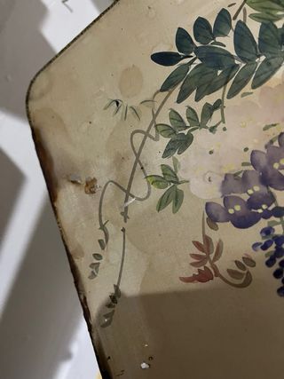 Piccoli pannelli in seta cinese antichi