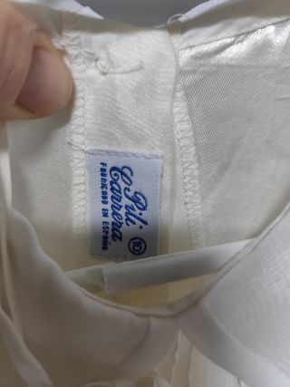 Vendo vestido comunión con cancán junto 