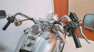 Maqueta Harley-Davidson Fat 1:4