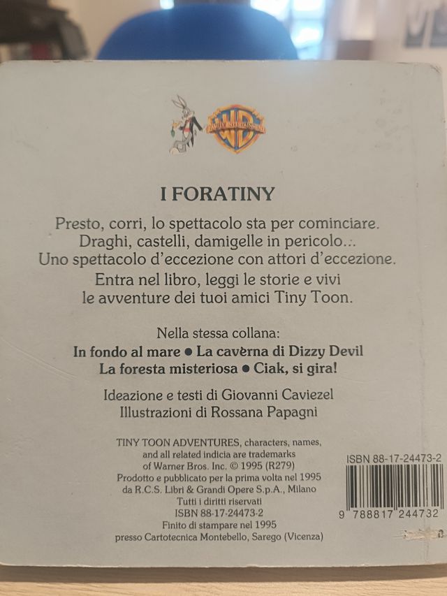 Libro Bimbi I Foratiny Warner Bros 1995