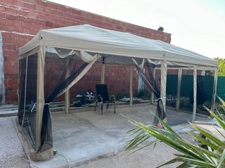 Carpa Plegable Pop-Up Gazebo 6x3 m Cenador