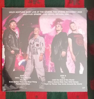 VINILO U2 UV ACHTUNG BABY 3 LPs