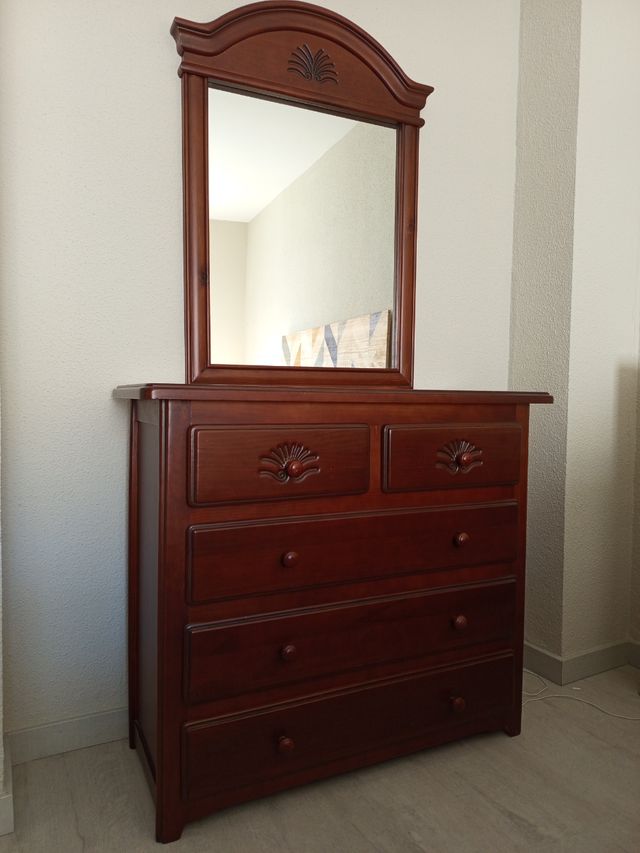 Sinfonier/cómoda con espejo