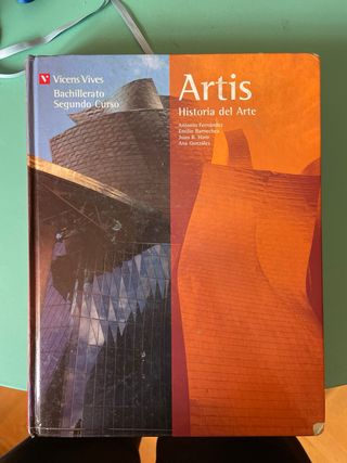 LIBRO HISTORIA DEL ARTE SEGUNDO BACHILLERATO