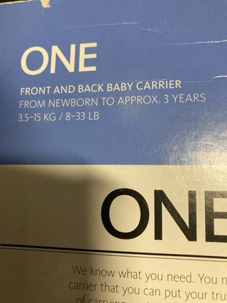 Mochila porta bebé BabyBjörn
