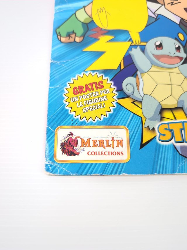 Album Figurines Pokémon Merlin 2006 - Série N 02 - Avec Poster - Incomplet - Italien