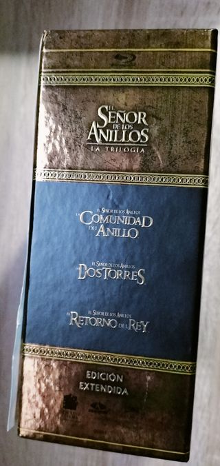 Trilogía El Señor De Los Anillos Extendida Blu-Ray