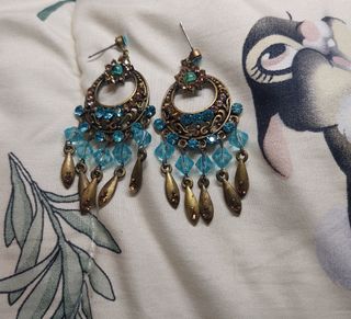 Pendientes vintage largos