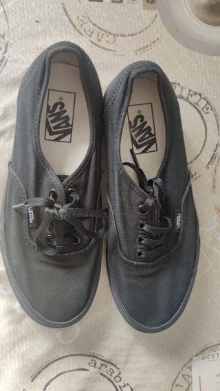Vans negras 38