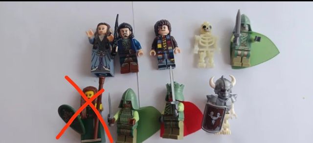Figuras lego el señor de los anillos