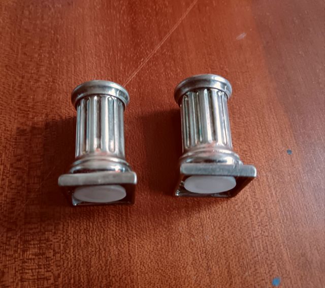 Sale e pepe di peltro, anni 70