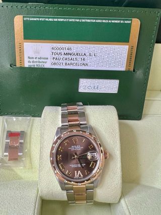 Rolex Datejust 31 Medium Everose
