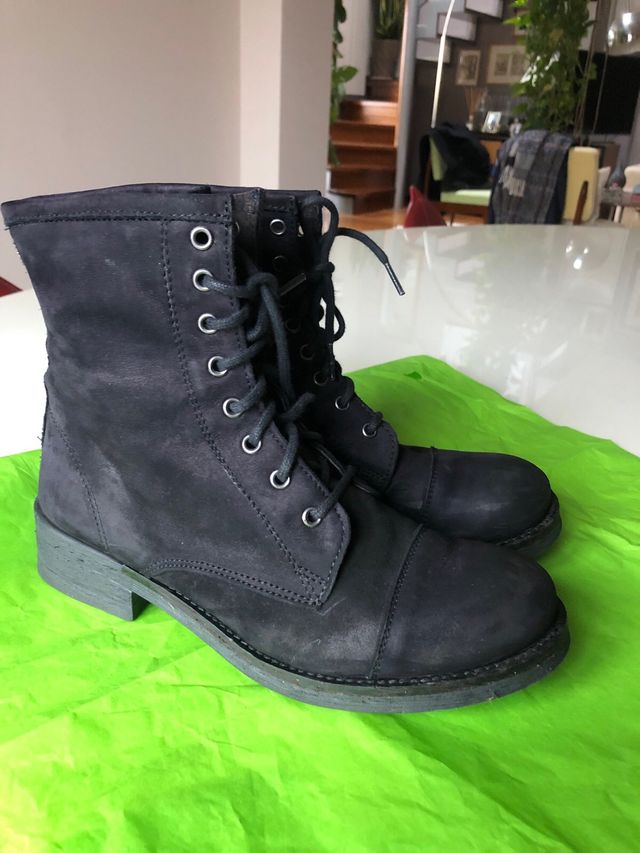 Anfibi donna vera pelle tg 40