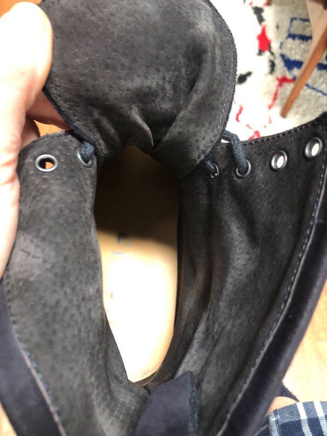 Anfibi donna vera pelle tg 40