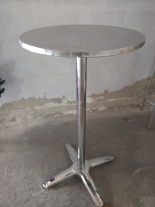Sillas aluminio y mesa preci negociable o
