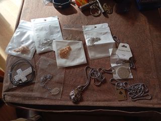 Gran lote de cadenas bisutería
