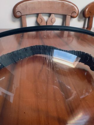 Pantalla DMD para casco cafe racer