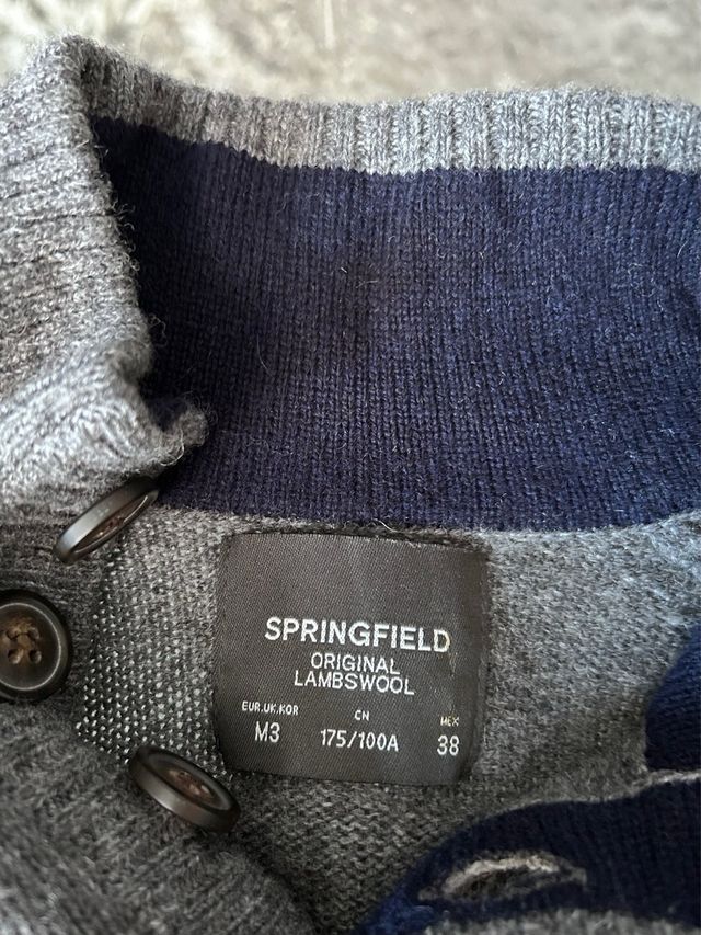 Jersey hombre lana. Talla M