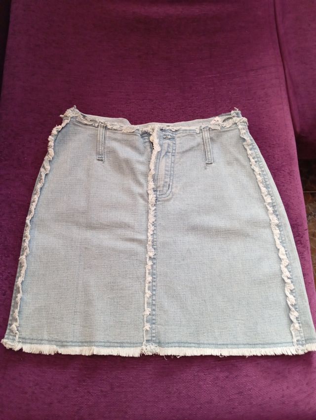 Minifalda vaquera