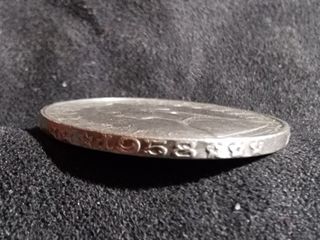 Moneda 500 Liras. Carabelas de Colón. 1958