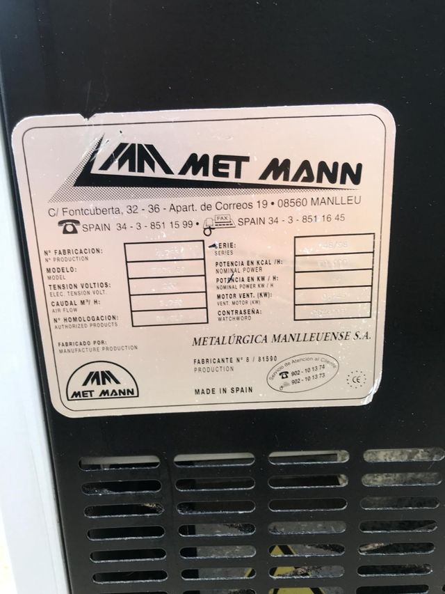 GENERADOR DE CALOR INDUSTRIAL