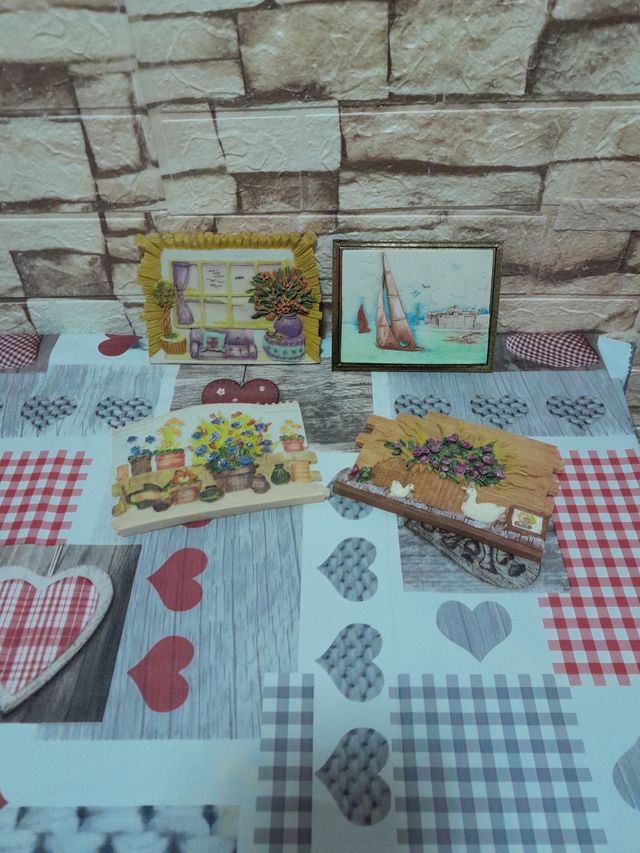 Quadretti decorati a mano