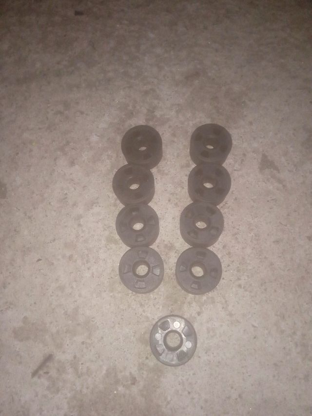 Separadores tornillos asientos Peugeot 205 309