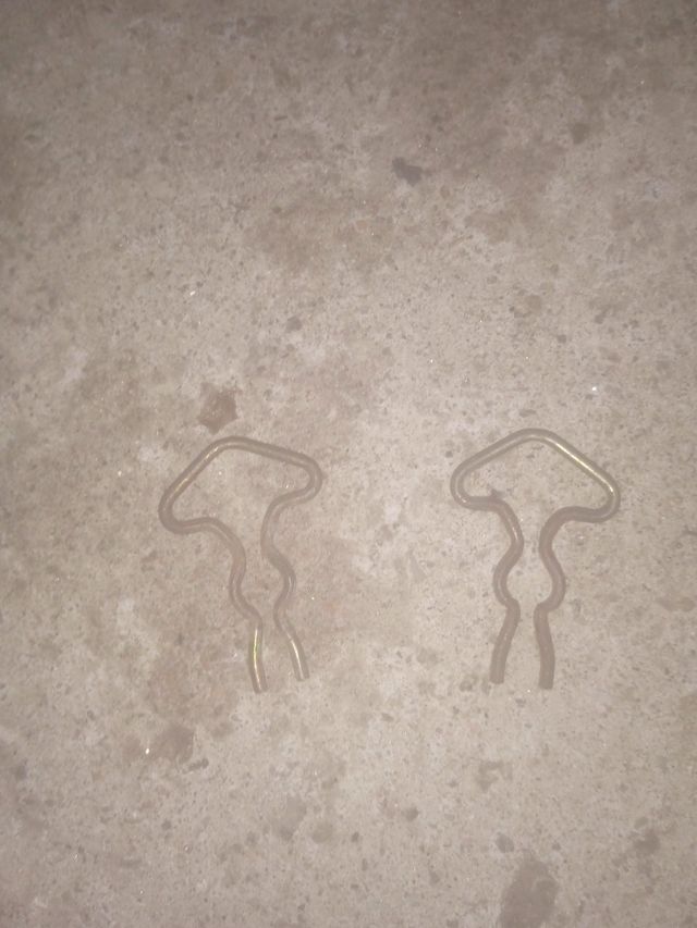 Pasadores metálicos grapas elevalunas Peugeot 306