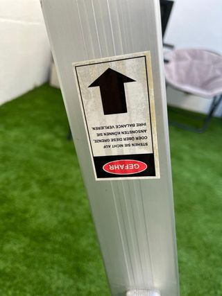 Escalera Aluminio 4 metros