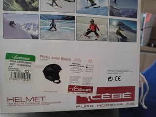 Casco nieve 