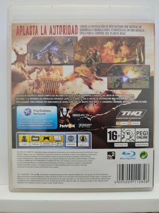 RED FACTION GUERRILLA PS3