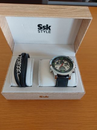 Reloj SSK y pulsera SSK.Sin estrenar 