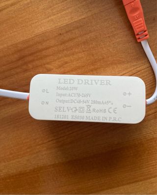 Panel light empotrable LED 20w