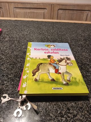 Karlota, zaldoketa eskolan
