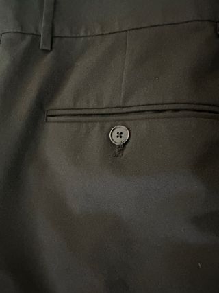 Pantalon selected homme negro