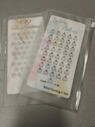 Budget planner A6 giallo metallizzato