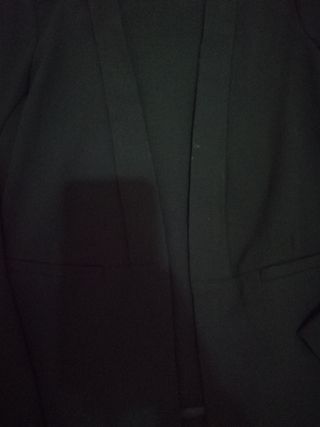 Blazer vestir chaqueta negra mujer