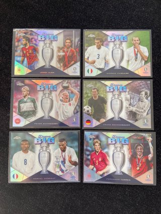 Lote cromos Dream big topps Eurocopa