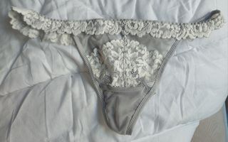 Tanga intimissimi pretty flowers gris